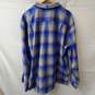 Pendleton Wool Blue Gray Flannel Original Board Shirt Size XXXL image number 2