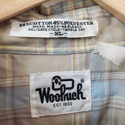 Woolrich Plaid LS Button Up Shirt Women's XL alternative image