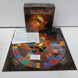 Trivial Pursuit Lord of the Rings Movie Trilogy Collector's Edition Board Game