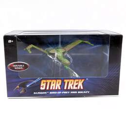 NEW Sealed Mattel Hot Wheels Star Trek Klingon Bird Of Prey HMS Bounty Die Cast
