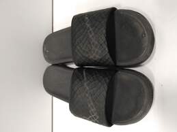 Men's Black Flip Flops Size 10 alternative image