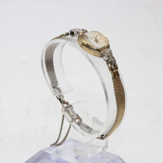 Vintage Nicolet 17 Jewel Diamond Accent Watch-11.0g image number 1