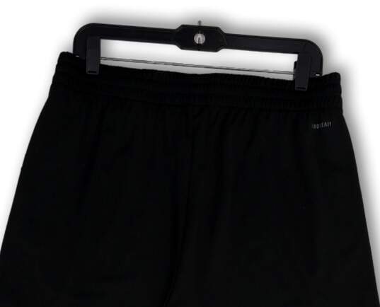NWT Mens Black Pro Block Elastic Waist Basketball Athletic Shorts Size L image number 4