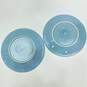 Homer Laughlin Fiesta Ware Periwinkle Blue Dinner Plates 10.25 Inch Set of 2 image number 2