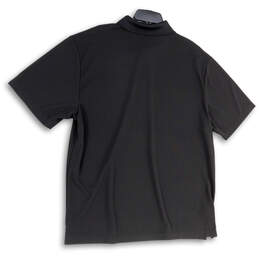 NWT Mens Black Short Sleeve Collared Performance Golf Polo Shirt Size 2XL alternative image