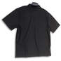 NWT Mens Black Short Sleeve Collared Performance Golf Polo Shirt Size 2XL image number 2