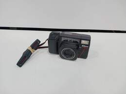 Nikon Tele Touch Point & Shoot 35mm Film Camera w/Neck Strap
