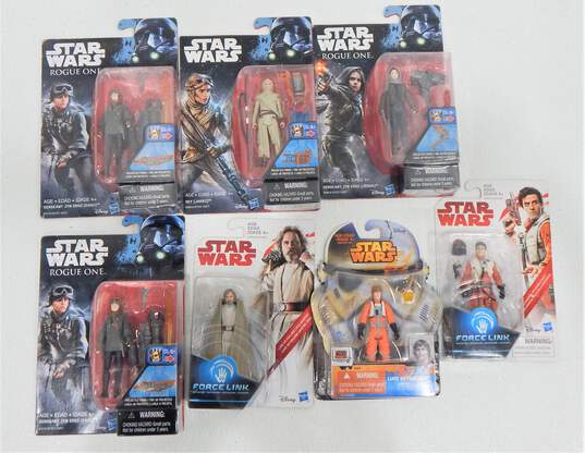 Mixed Lot Of  7 Star  War Figures Sealed image number 1