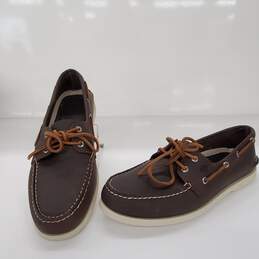 Sperry Top-Sider Men's Brown Boat Loafer Shoes Size 11M