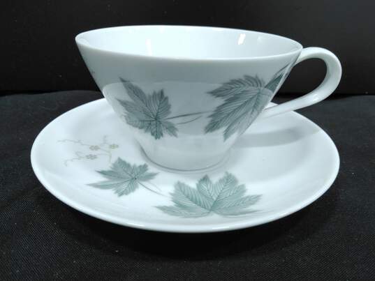 Set of 6 Noritake Wild Ivy Teacups & Saucers image number 5