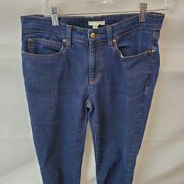 Eileen Fisher Blue Skinny Jeans Size 6 alternative image