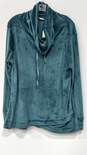 Women's Soft Surrounding Size Large Teel Hoodie image number 1