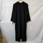 AKARU Dubai Women's Black Long Dress with Embroidery & Sequins Size Small NWT image number 2