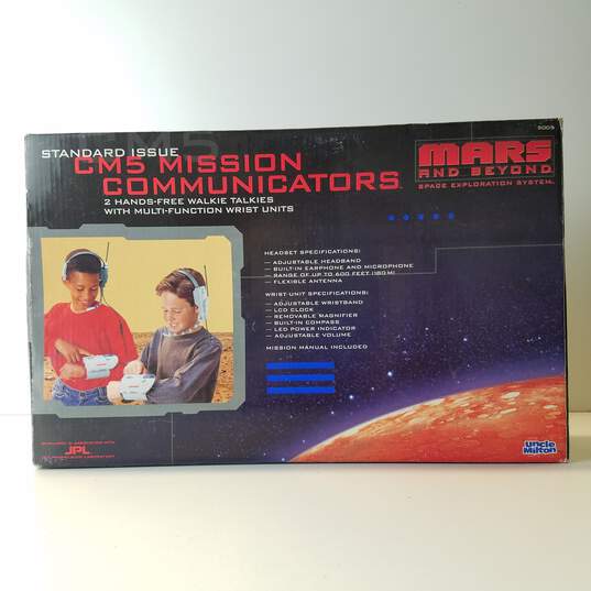 Uncle Milton Mars and Beyond CM5 Mission Communicators Walkie Talkies image number 1