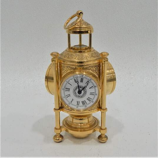 VNG Franklin Mint Meteorological Clock Barometer Compass Nautical image number 1
