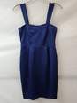 Express Blue Satin Mini Dress Size 0 image number 1