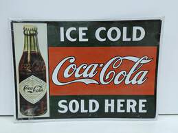 Vintage Coca-Cola Branded Metal Sign