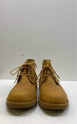 Timberland Tan 6 inch Leather Work Boots Men's Size 11 alternative image