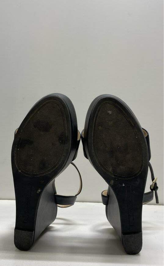 Calvin Klein Karper Black Wedge Heels Shoes Size 9 M image number 7