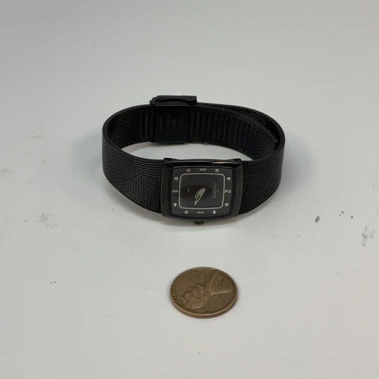 Designer Skagen Denmark Brown Adjustable Mesh Strap Analog Wristwatch image number 2