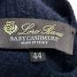Loro Piana Baby Cashmere Navy Blue Button Up Sweater Size 44 image number 3
