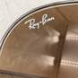 Ray Ban Mens Gray Brown Full Rim UV Protection Aviator Sunglasses with Case image number 5