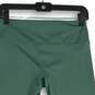 Womens Green High Waist Flat Front Pull-On Ankle Leggings Size S image number 4