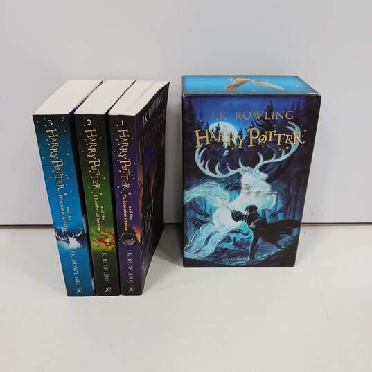 Harry Potter 1–3 Box Set: A Magical Adventure Begins: : J.K. Rowling:  Bloomsbury Children's Books