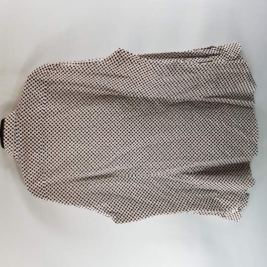 Saks Fifth Avenue Men's Brown Dress Shirt XL image number 2