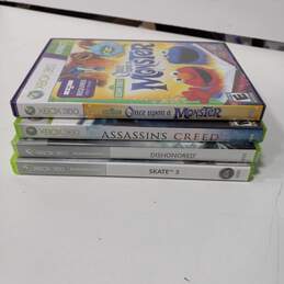 4pc Bundle of Assorted Xbox 360 Video Games