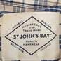 St. John's Bay Men Long Sleeve Shirt Blue L image number 3