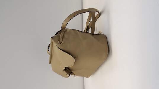 Nanette Lepore Beige Faux Leather Crossbody Bag image number 7