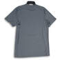 Mens Gray Dri-Fit Crew Neck Short Sleeve Fitted Activewear T-Shirt Size L image number 2