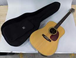 Cort Brand EARTH 200 Model Wooden 6-String Acoustic Guitar w/ Soft Gig Bag