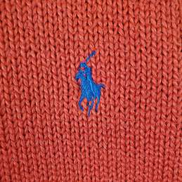 Polo Ralph Lauren Men's Red Knitted Crewneck SZ L alternative image