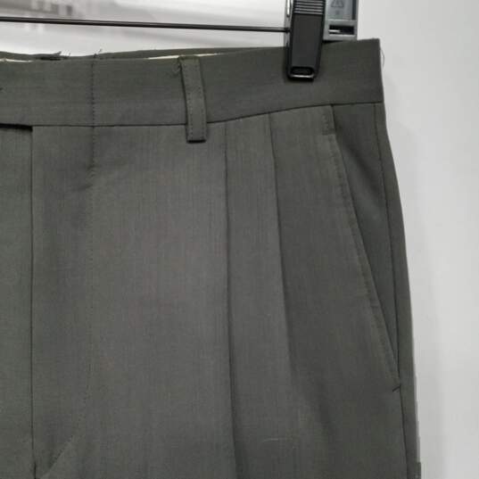Yves Saint Laurent Green Dress Pants (No Size Found) image number 3