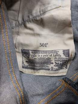 Levi's Men's 501 Button Fly Straight Leg Jeans Size 36x36 alternative image
