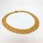 Elegant 14K Yellow Gold Chunky Fancy Link Chain Necklace 32.6g image number 6