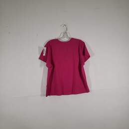 Womens Regular Fit Crew Neck Short Sleeve Pullover T-Shirt Size XL alternative image