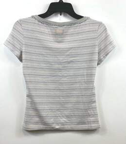 Dolce & Gabbana Silver T-shirt Blouse - Size Medium alternative image