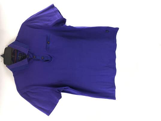 Ted Baker Short Sleeve Shirt Purple image number 1