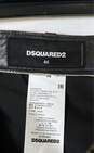 Dsquared2 Black Leather Pants - Size 46 image number 6