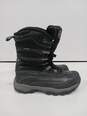 Men's Khombu Black Waterproof Winter Free Fall Extreme Boots Sz 8M image number 1