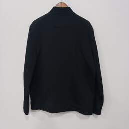 Calvin Klein Men's Black Gray Full-Zip Jacket Size XL alternative image