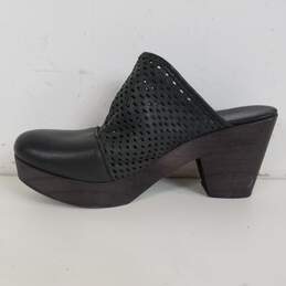 Free People Logan Perforated leather Clogs Women's Size 6 alternative image