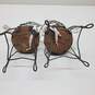 2x Vintage Wire Doll Chairs image number 4