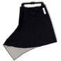 NWT Womens Blue Asymmetric Hem Side Zip Classic Mini Skirt Size 12 image number 2