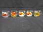 5 Vintage 1978 McDonalds Garfield & Friends Glass Coffee Cups image number 1