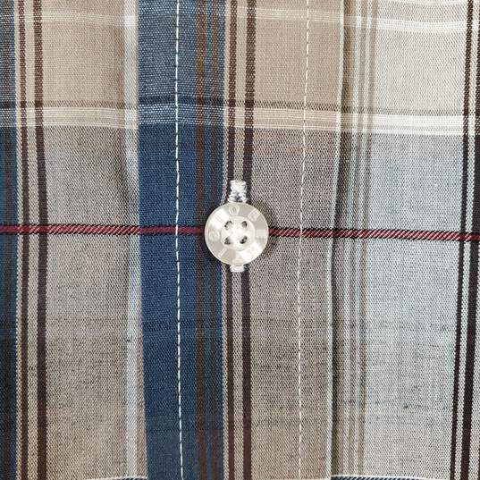 Gioberti Men's Plaid Short Sleeve SZ XL NWT image number 4