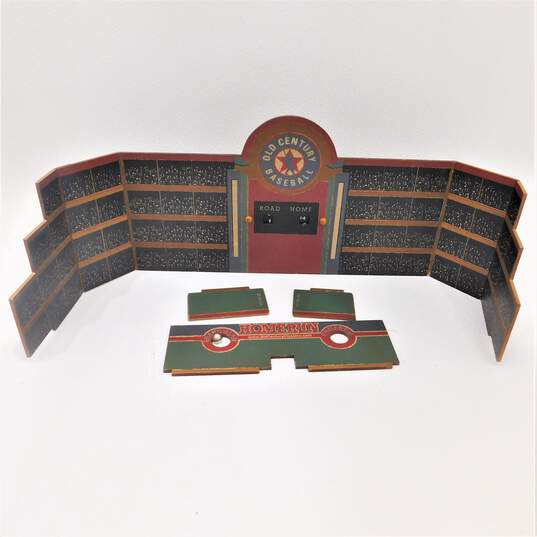 Old Century Baseball Coffee Table Wood Pinball Style Game IOB image number 9